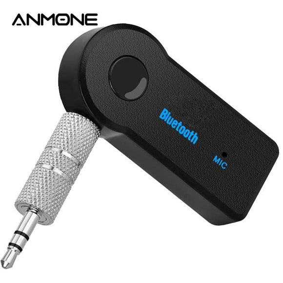 ANMONE Bluetooth Adapter 3.5mm Wireless Car Bluetooth Receiver Aux Port Bluetooth Audio Music Speaker Adapter USB 5.0 Converter