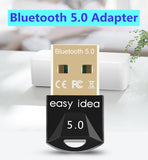 USB Bluetooth Adapter 5.0 Bluetooth Receiver 5.0 Dongle High Speed Transmitter Mini Bluetooth USB Adapter For PC Computer Laptop