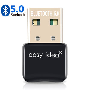 USB Bluetooth Adapter 5.0 Bluetooth Receiver 5.0 Dongle High Speed Transmitter Mini Bluetooth USB Adapter For PC Computer Laptop